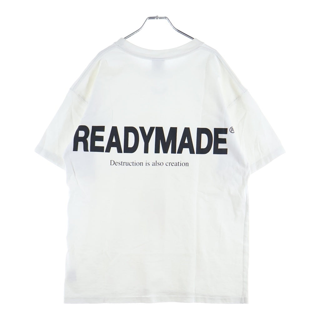 READY MADE(レディメイド) 24SS SMILE SS T-SHIRT スマイルTシャツ RE-CO-WH-00-00-244 ホワイト
