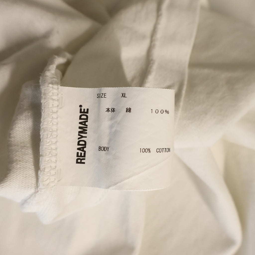 READY MADE(レディメイド) 24SS SMILE SS T-SHIRT スマイルTシャツ RE-CO-WH-00-00-244 ホワイト