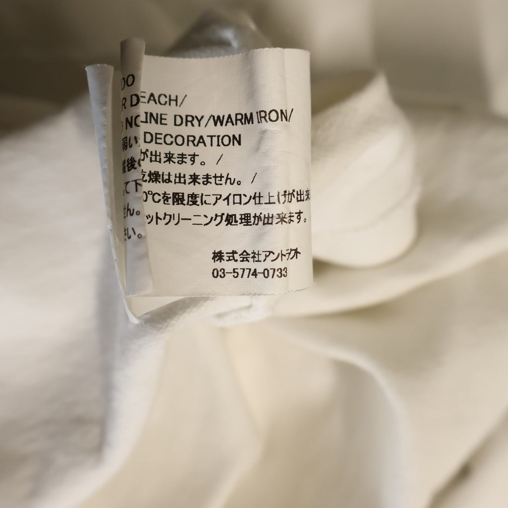 READY MADE(レディメイド) 24SS SMILE SS T-SHIRT スマイルTシャツ RE-CO-WH-00-00-244 ホワイト