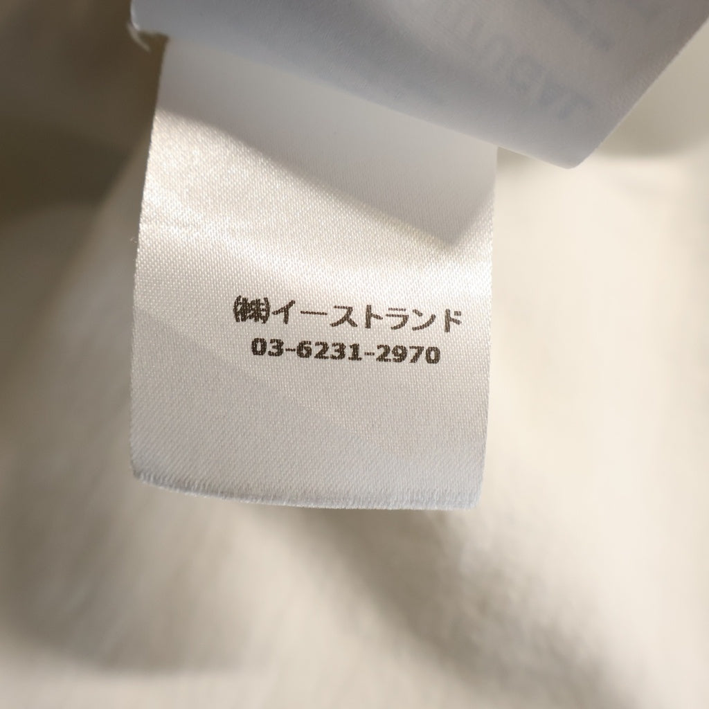 OFF-WHITE(オフホワイト) ブルーメタルアローオーバーサイズドショートスリーブTシャツ ロゴプリント半袖Tシャツカットソー OMAA038S22JER004