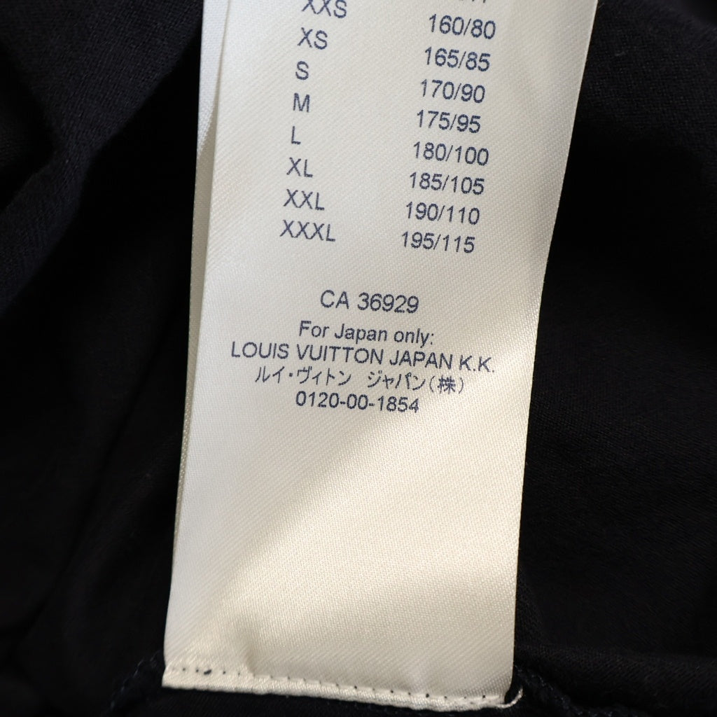 LOUIS VUITTON(ルイヴィトン) 18AW FOREVERロゴプリント半袖Tシャツ ネイビー RM182M FMB HFY21W