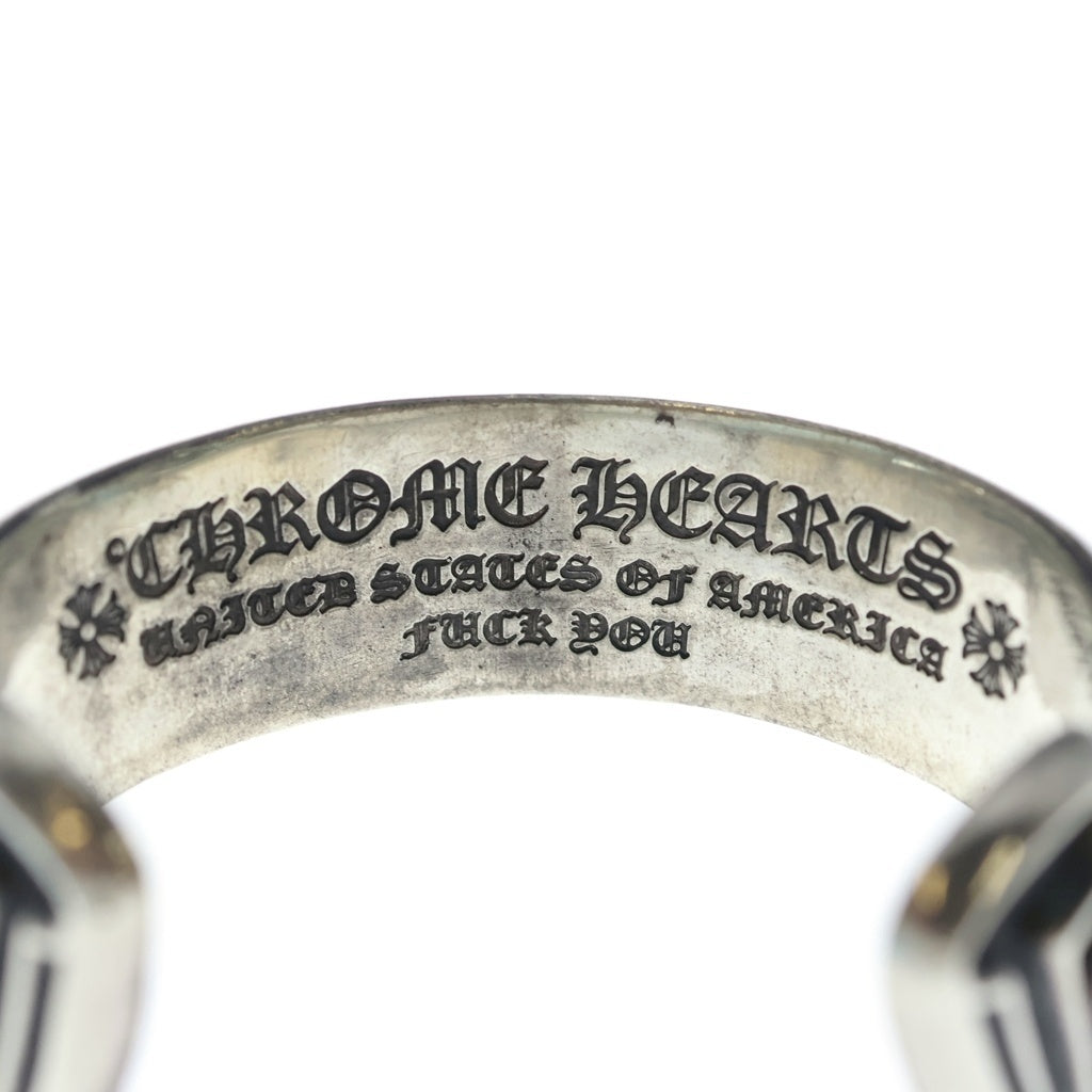 CHROME HEARTS(クロムハーツ) SCROLL LABEL CUFF BRACELET クロムハーツ CHスクロール レーベル ブレスレット