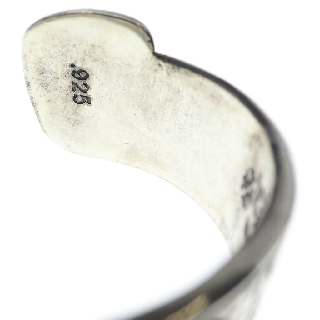 CHROME HEARTS(クロムハーツ) SCROLL LABEL CUFF BRACELET クロムハーツ CHスクロール レーベル ブレスレット