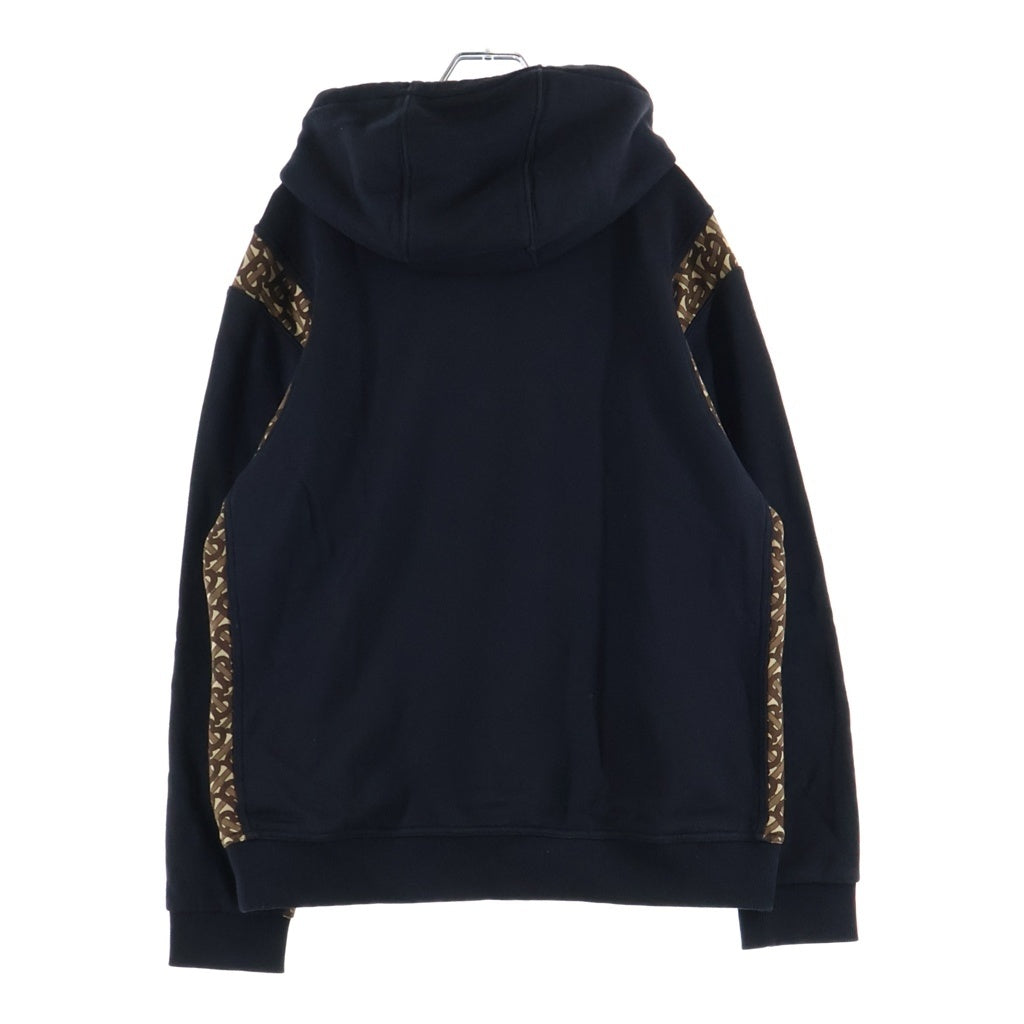 BURBERRY(バーバリー) B SIDELINE HOODIE サイドラインロゴプルオーバーパーカー ブラック 8031600