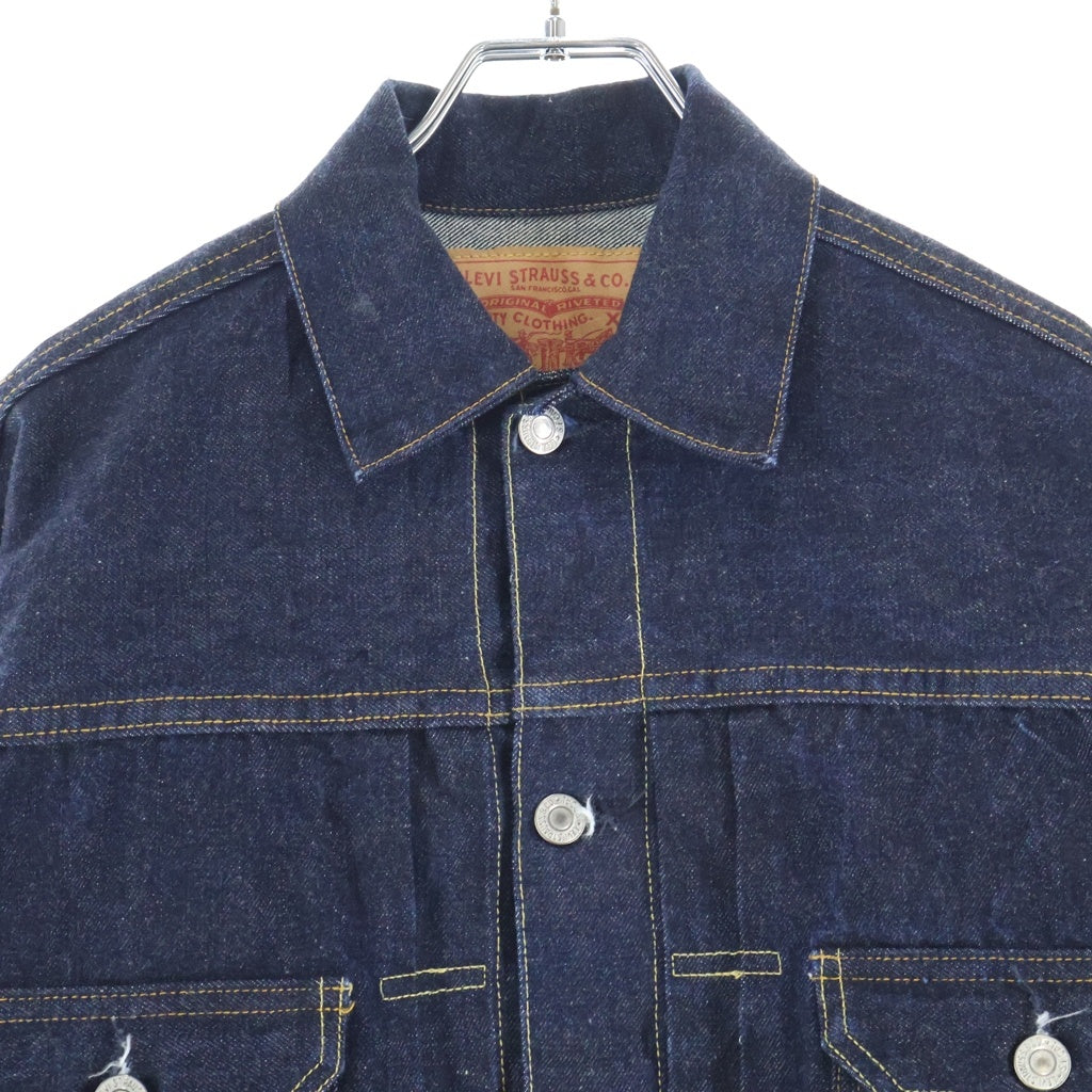 Levi's(リーバイス) 90S 復刻 1953年モデル 507XX 2nd デニムジャケット バレンシア製 ボタン裏555 70502-0003 インディゴ