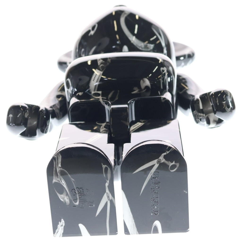 MEDICOM TOY(メディコムトイ) BE@RBRICK ×DENHAM 1000% デンハム ベアブリック フィギュア 人形 インテリア ブラック