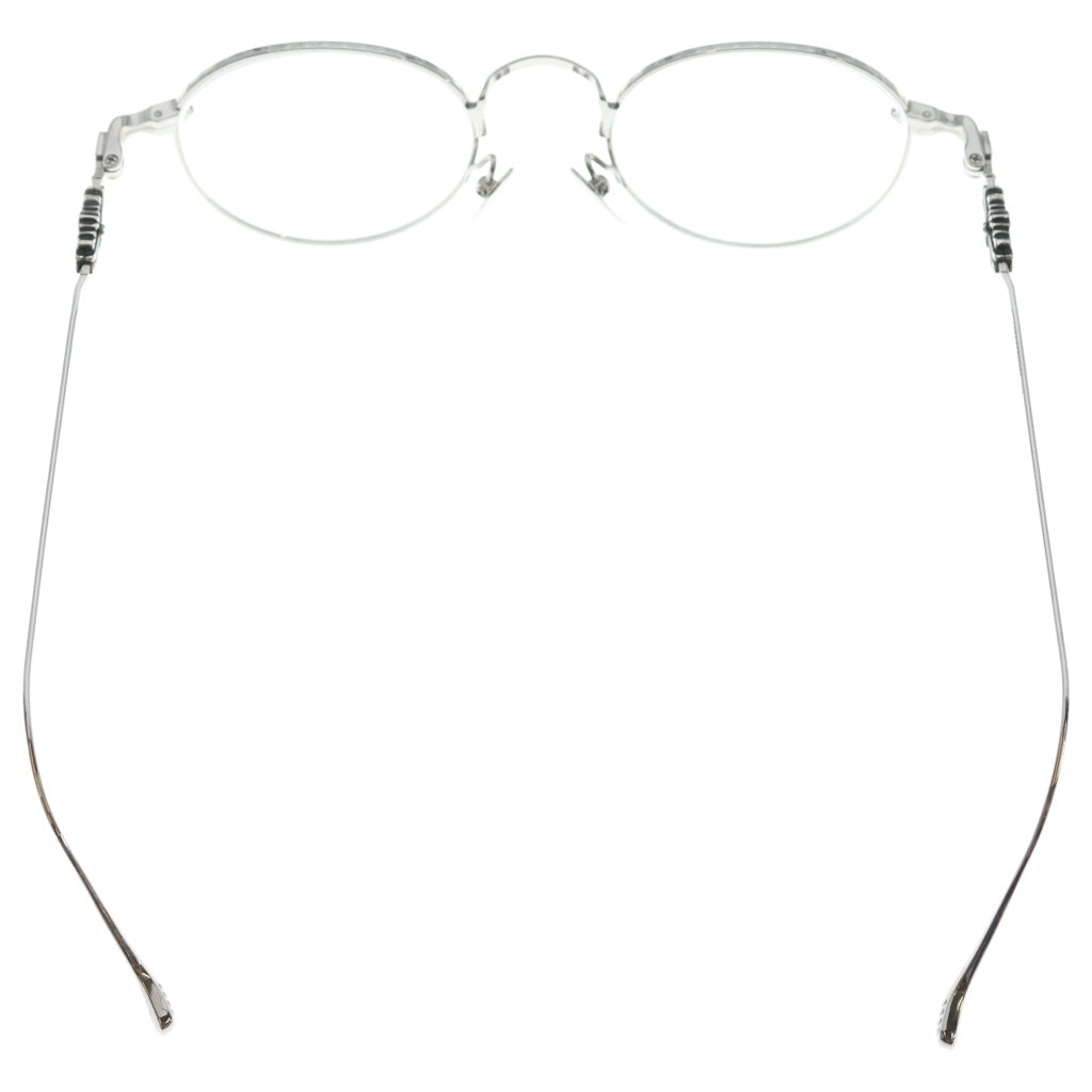 CHROME HEARTS(クロムハーツ) VAGIDICTORIAN ヴァジディクトリアン ダイヤ入り フローラルクロス 眼鏡 アイウェア シルバー