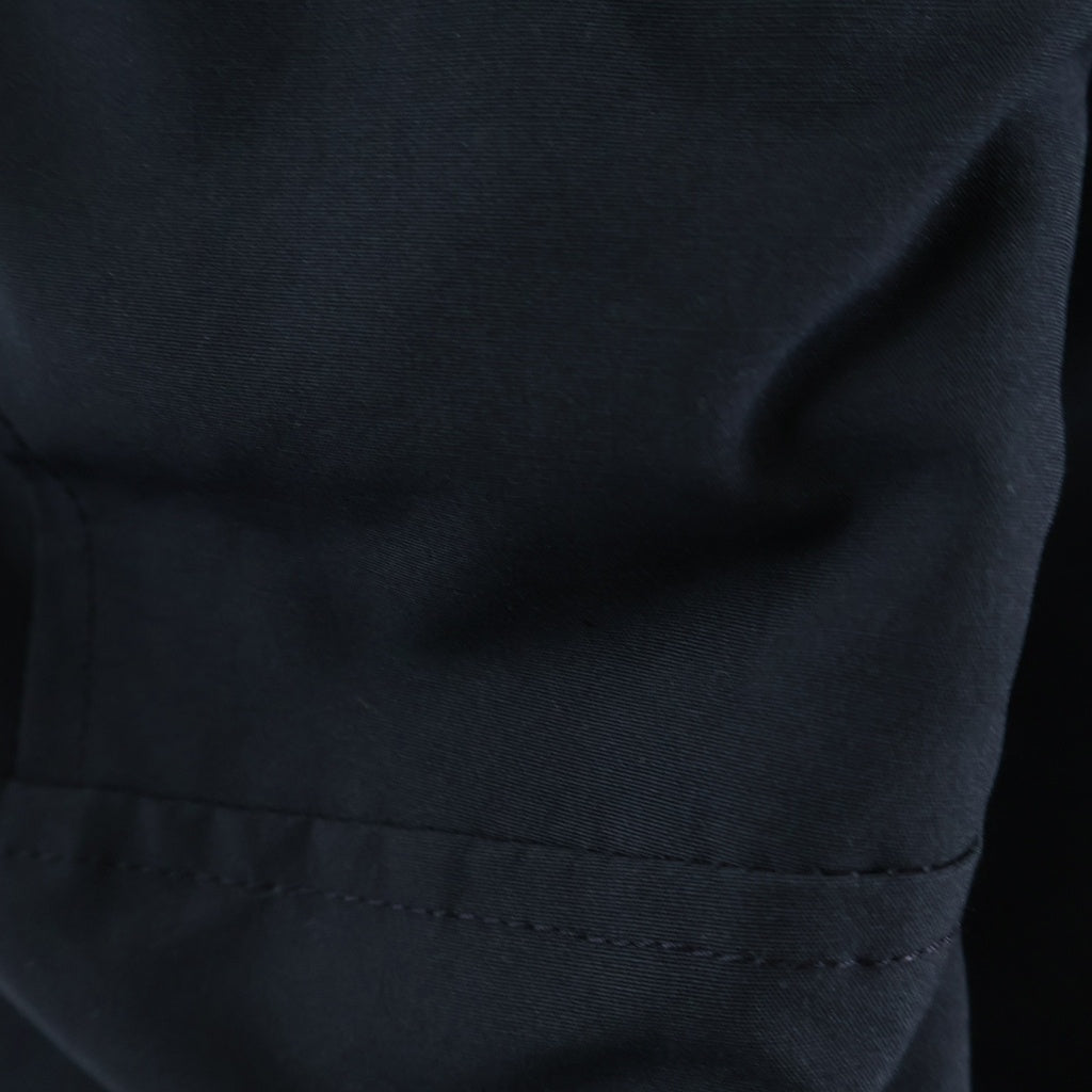 CANADA GOOSE(カナダグース) JASPER ロゴワッペン ファーフードダウンジャケット ブラック 68F8490
