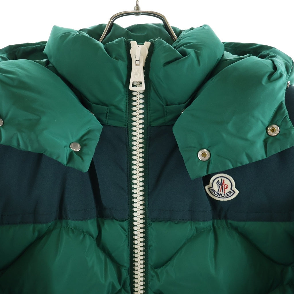 MONCLER(モンクレール) ARLE アーレス フーデット ジップアップダウンジャケット グリーン D20914032685 54155