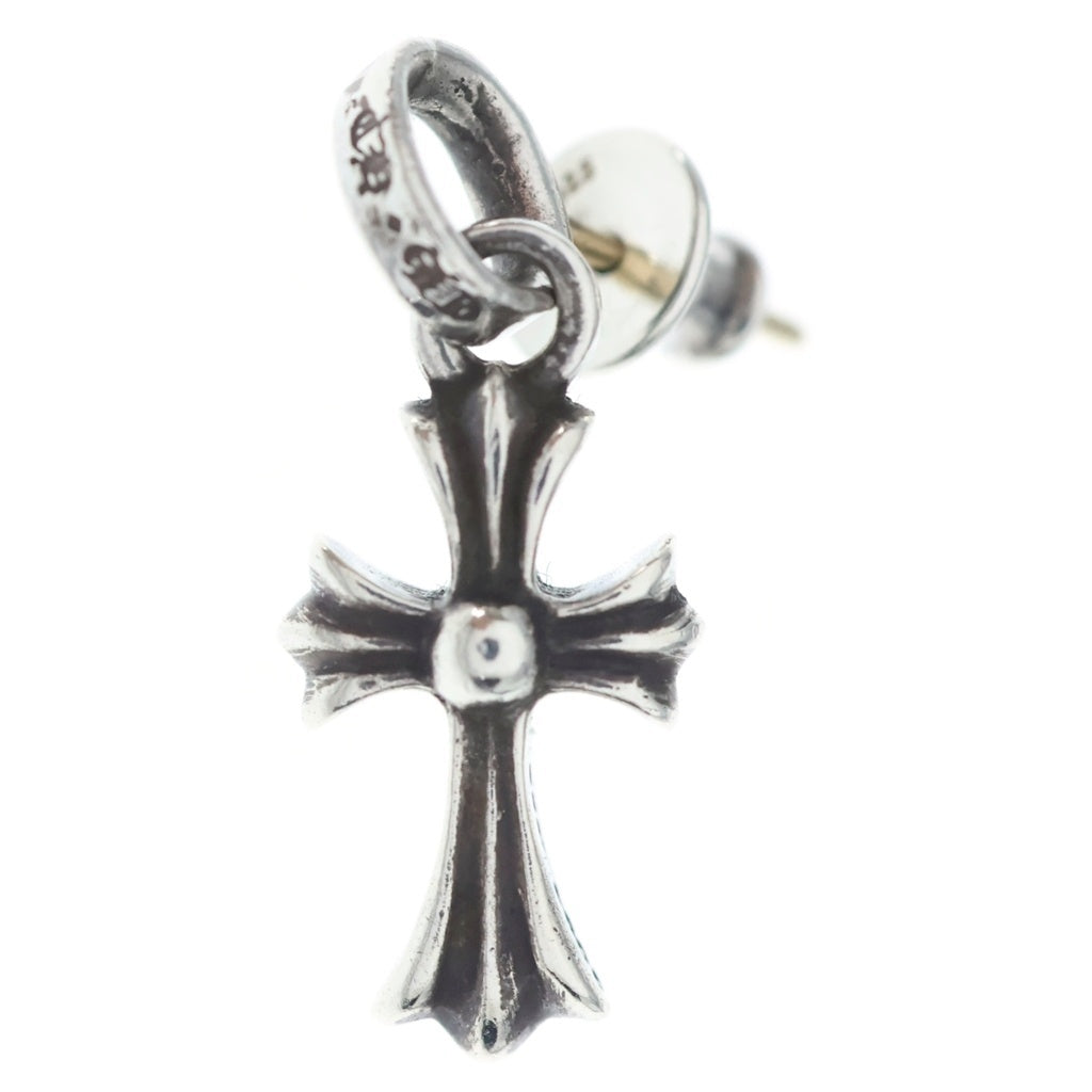 CHROME HEARTS(クロムハーツ) BBY F PPRCHN ベイビーファットクロス ドロップピアス シルバー BCA090