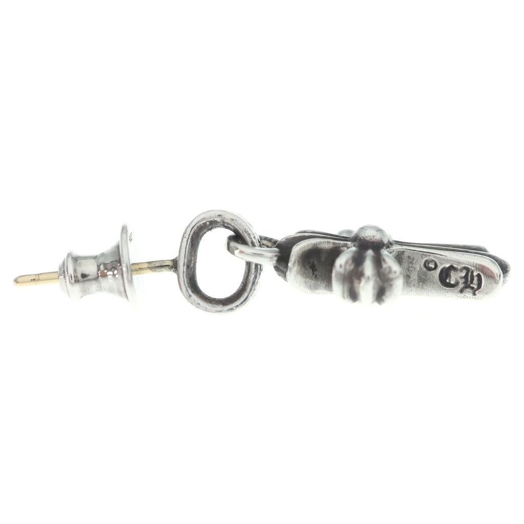 CHROME HEARTS(クロムハーツ) BBY F PPRCHN ベイビーファットクロス ドロップピアス シルバー BCA090
