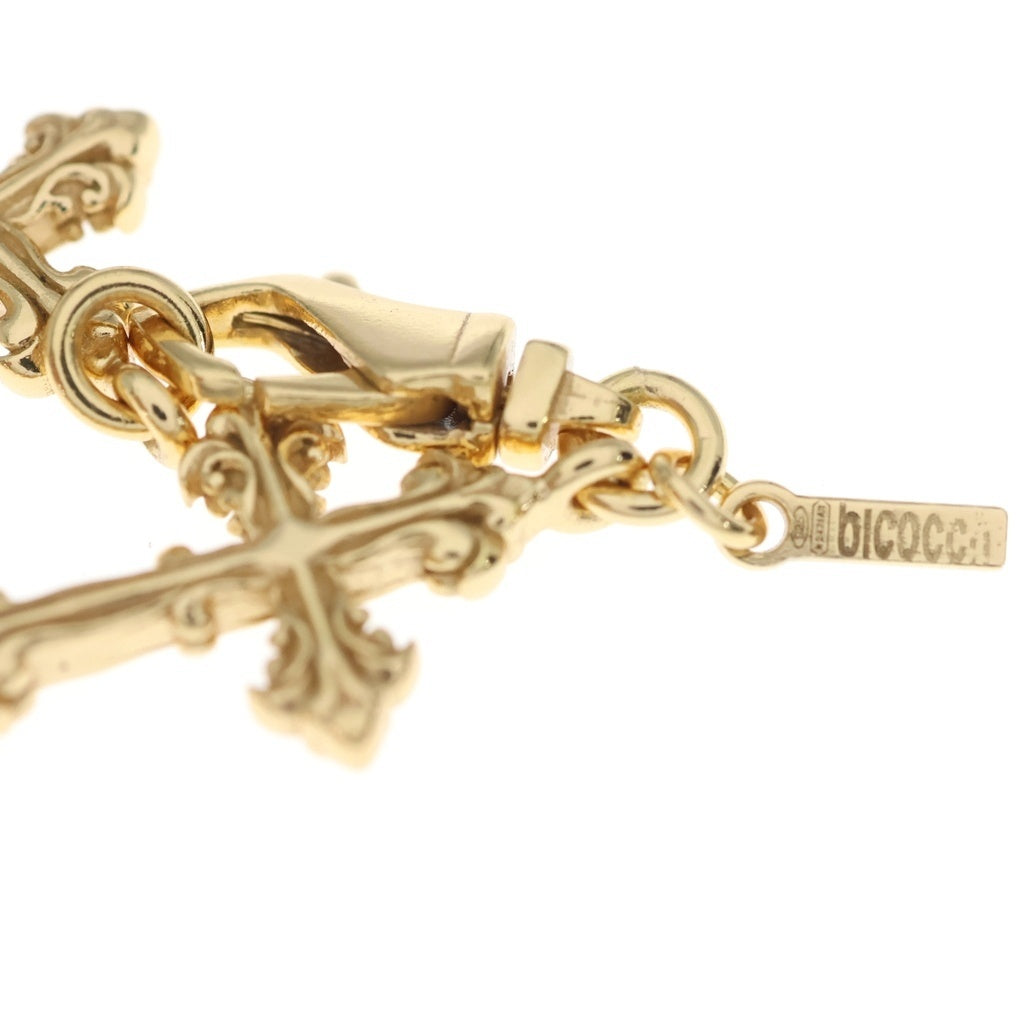 NO BRAND(ノーブランド) Emanuele Bicocchi（エマニュエレ ビコッキ）Multi-cross avelli necklace マルチクロスネックレス ゴールド