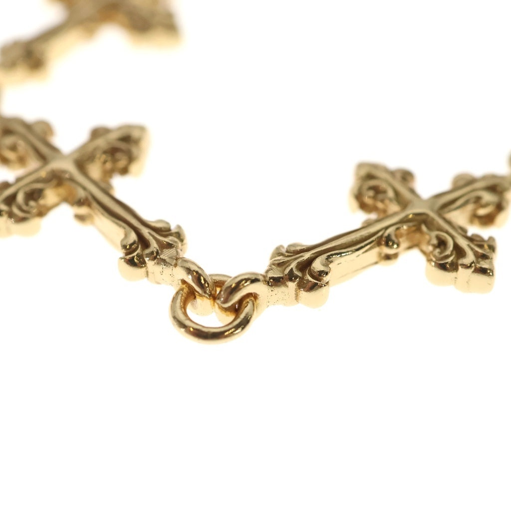 NO BRAND(ノーブランド) Emanuele Bicocchi（エマニュエレ ビコッキ）Multi-cross avelli necklace マルチクロスネックレス ゴールド