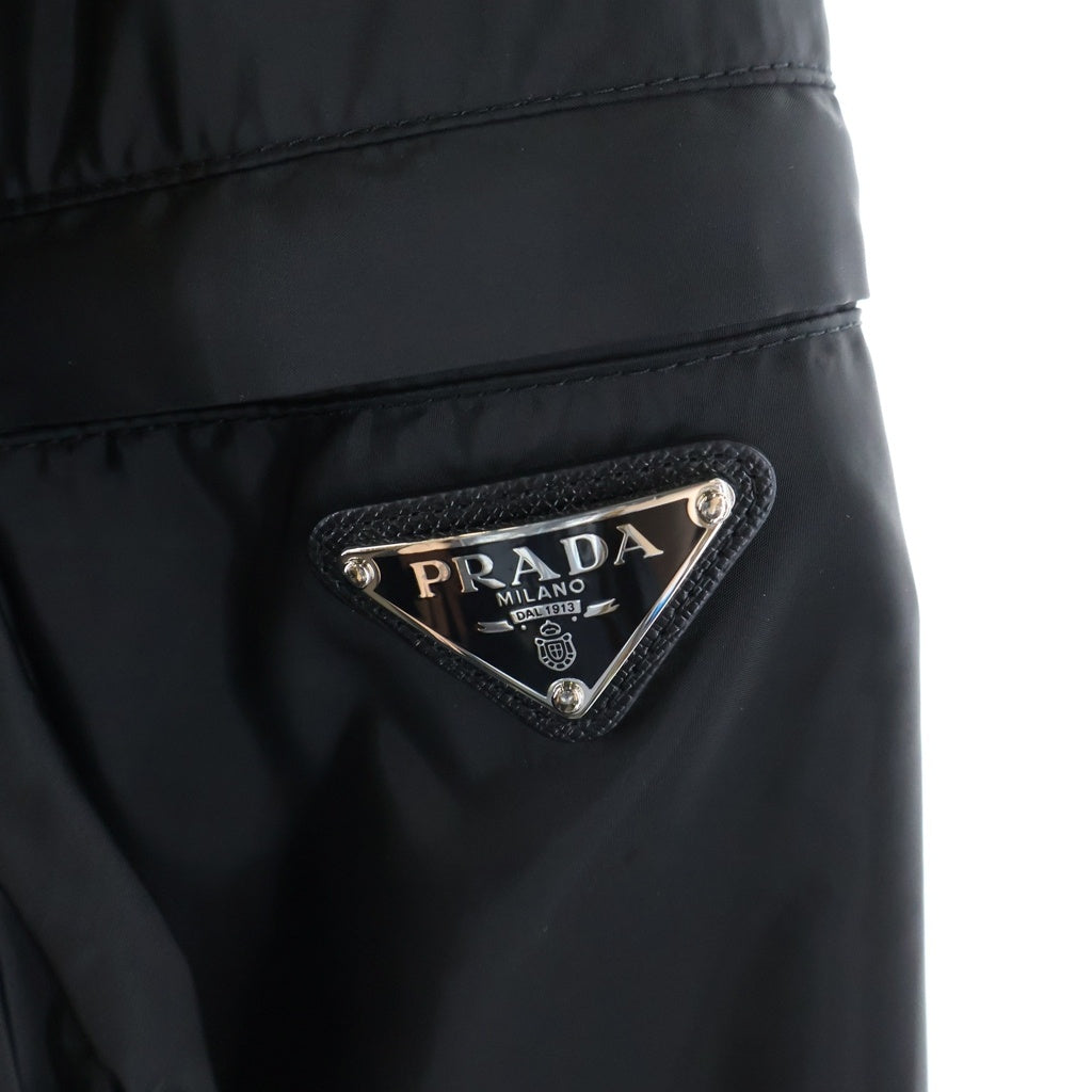 PRADA(プラダ) Triangle Logo Jacket トライアングルロゴ ジップアップジャケット ブラック SGN998 R201 1060