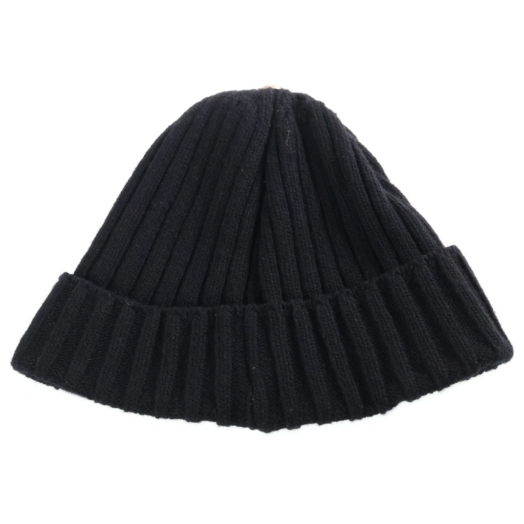 THUG CLUB(サグクラブ) 25AW TC Emblem Basic Beanie TCエンブレム ベーシックビーニー ブラック
