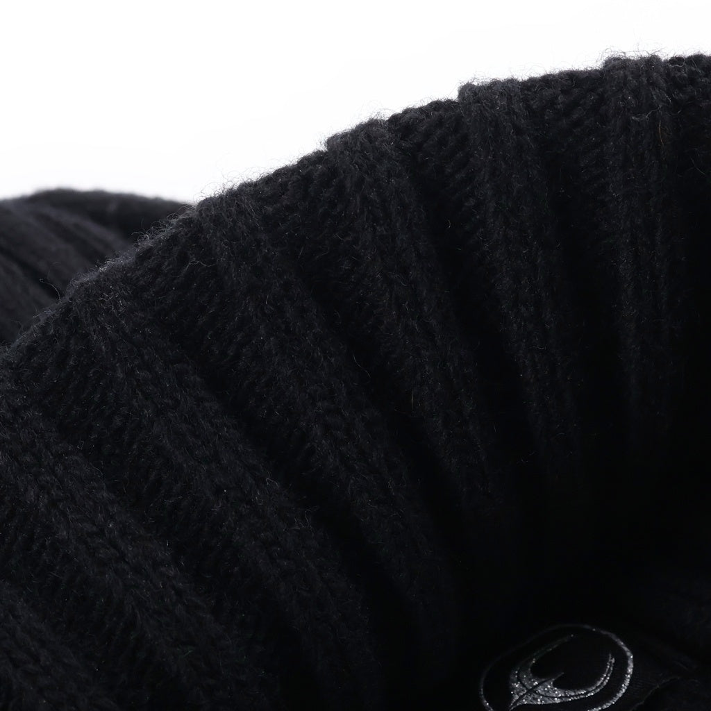 THUG CLUB(サグクラブ) 25AW TC Emblem Basic Beanie TCエンブレム ベーシックビーニー ブラック