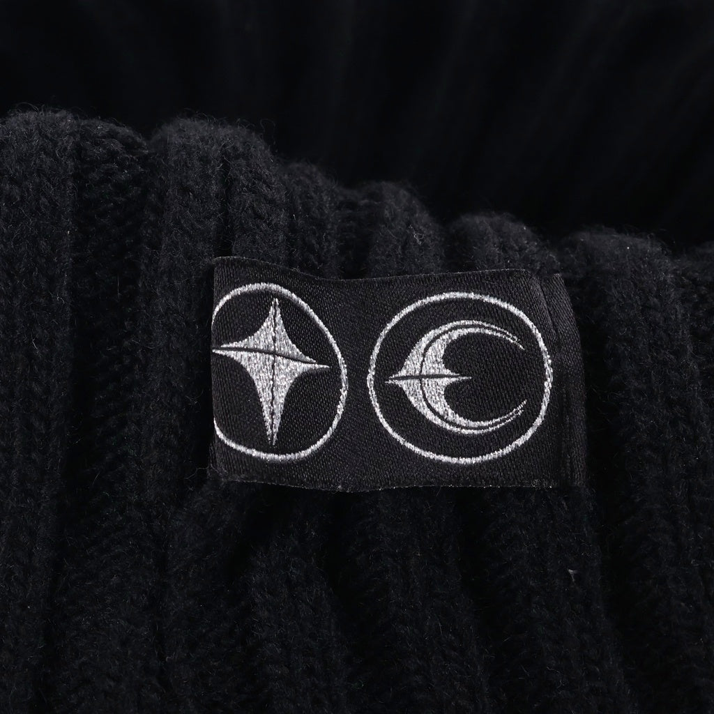THUG CLUB(サグクラブ) 25AW TC Emblem Basic Beanie TCエンブレム ベーシックビーニー ブラック