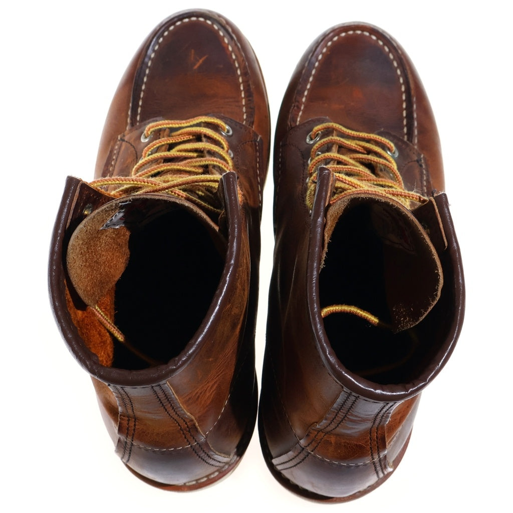 RED WING(レッド ウイング) 6-inch CLASSIC MOC 6インチ クラシックモック レザー ブーツ ブラウン 8875 8876