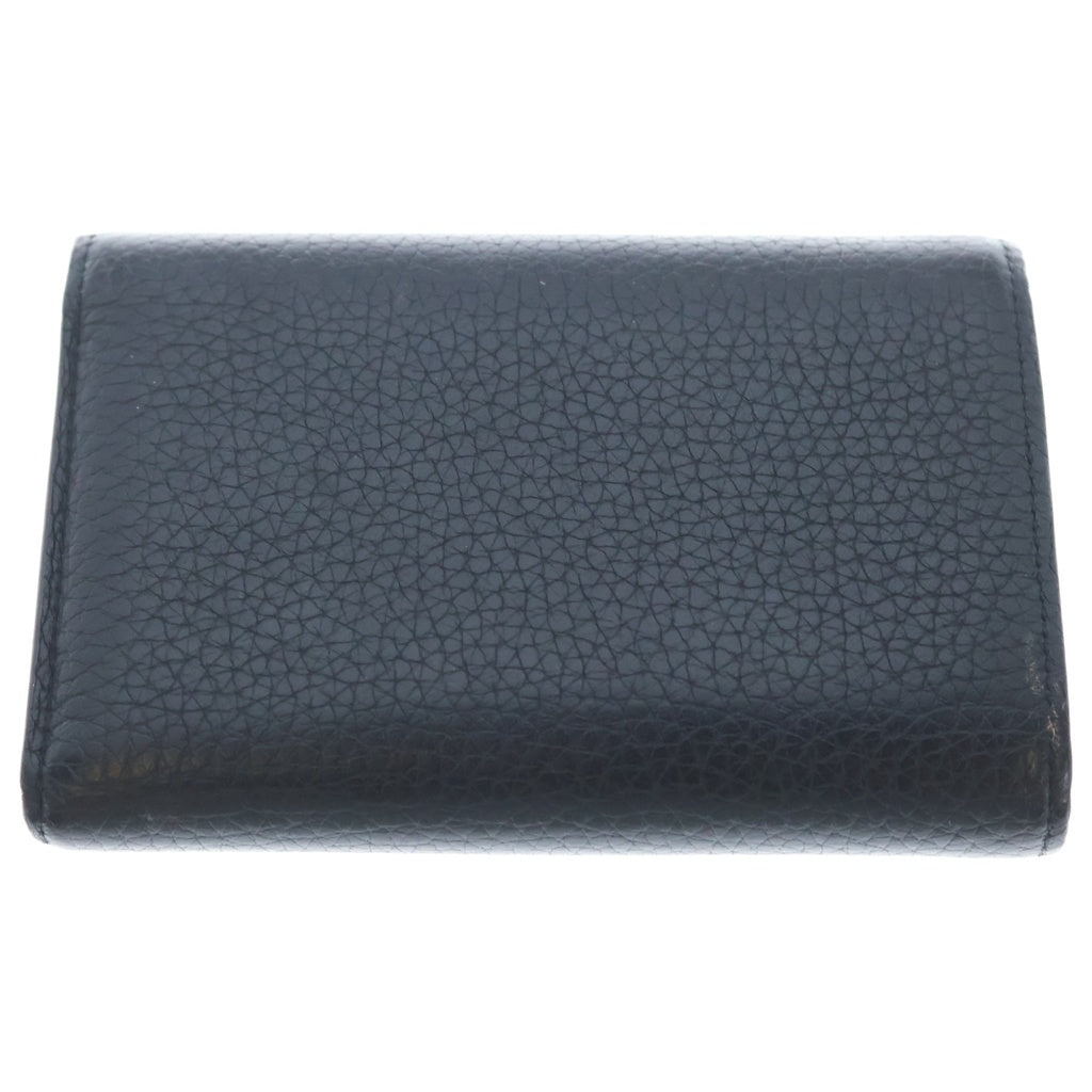 LOUIS VUITTON(ルイヴィトン) ポルトフォイユ カプシーヌコンパクト トリヨンレザー三つ折り財布 ブラック M62157