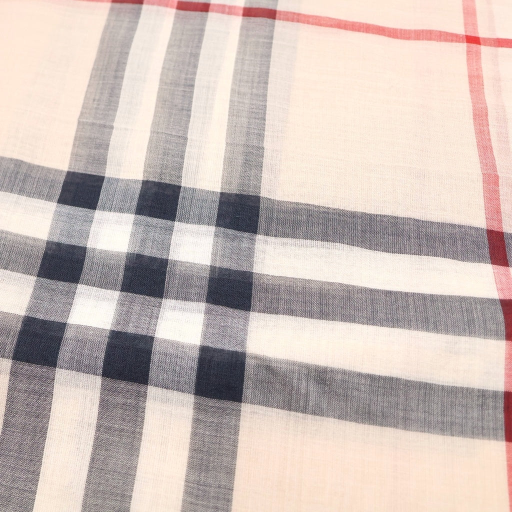 BURBERRY(バーバリー) ジャイアントチェックスカーフ 8015407 ベージュ レディース