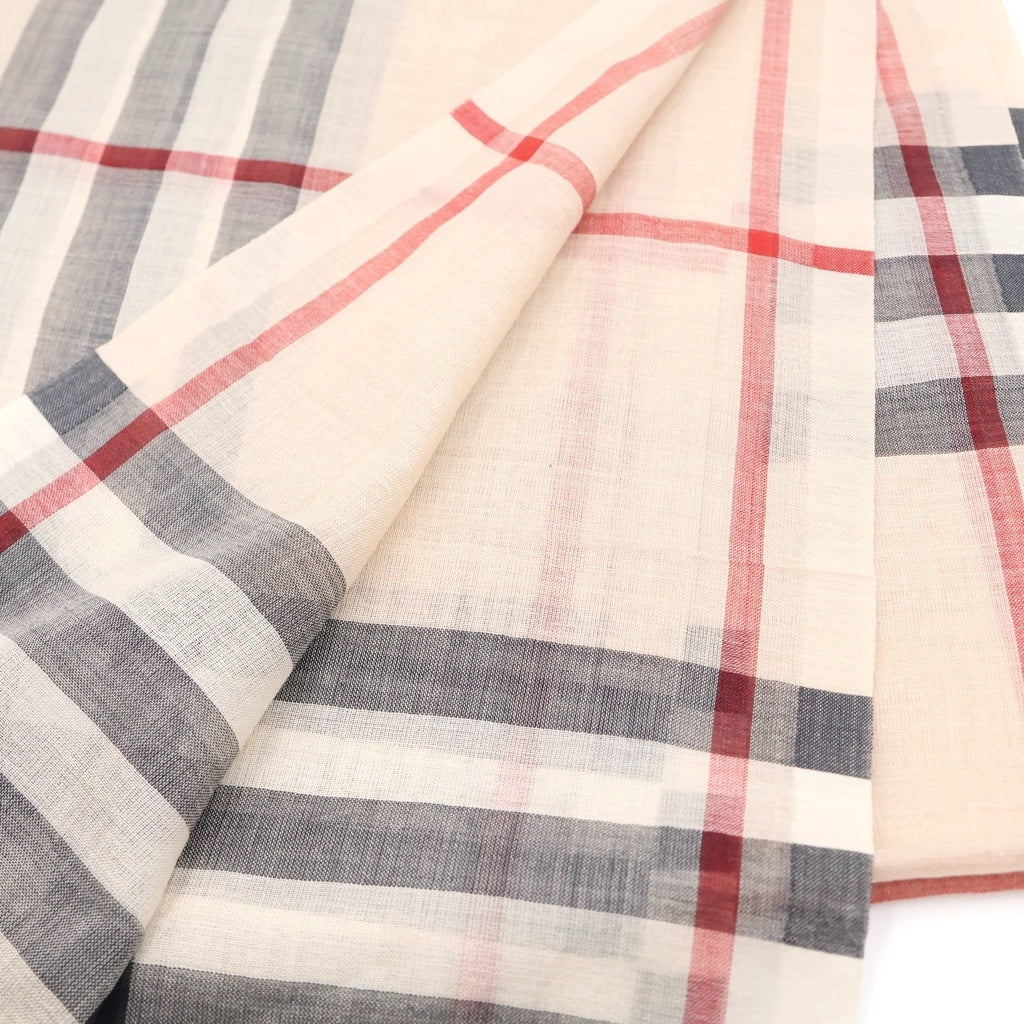 BURBERRY(バーバリー) ジャイアントチェックスカーフ 8015407 ベージュ レディース
