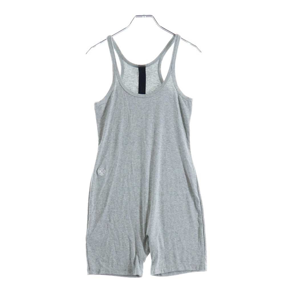 CHROME HEARTS(クロムハーツ) Y NOT BAD SEED ONESIE CH刺繍 ワンジー オールインワン グレー レディース
