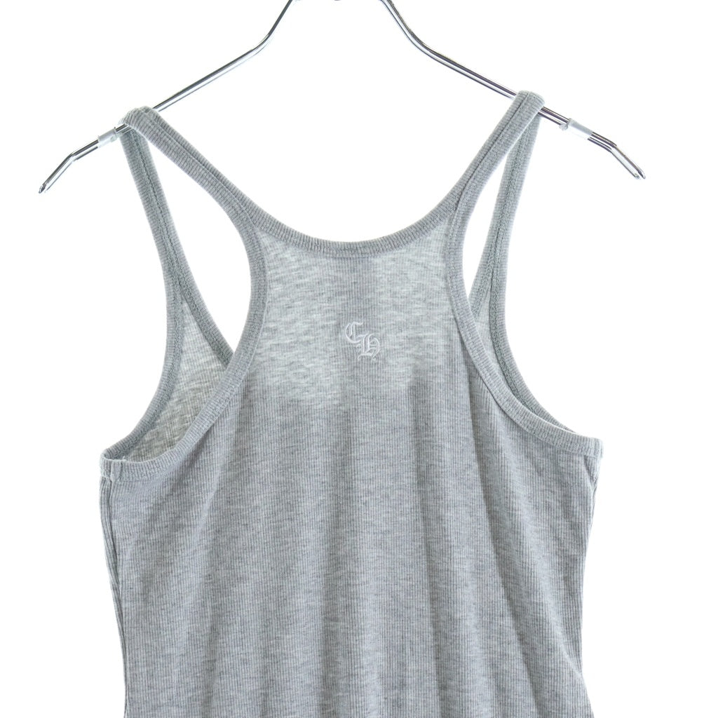 CHROME HEARTS(クロムハーツ) Y NOT BAD SEED ONESIE CH刺繍 ワンジー オールインワン グレー レディース