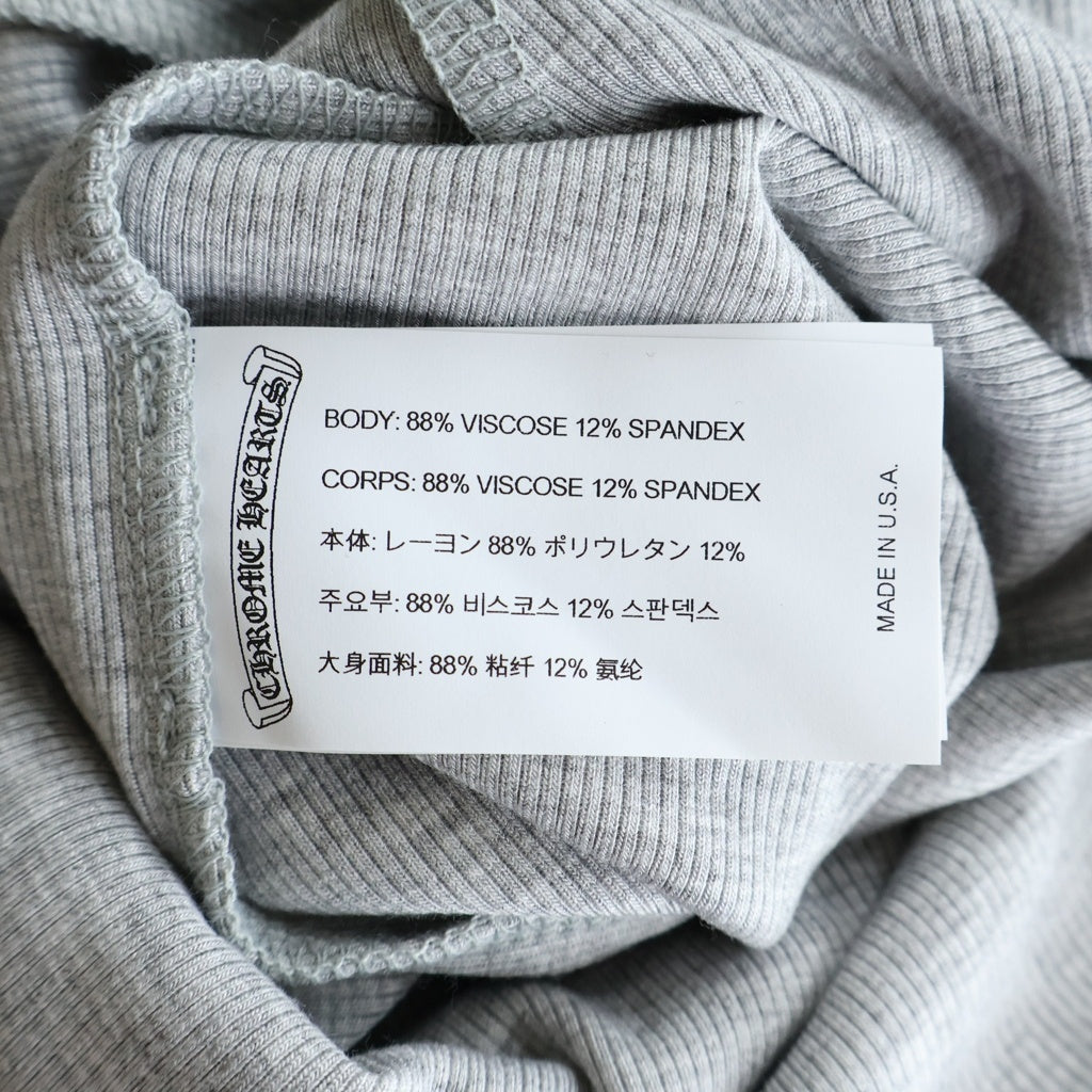 CHROME HEARTS(クロムハーツ) Y NOT BAD SEED ONESIE CH刺繍 ワンジー オールインワン グレー レディース