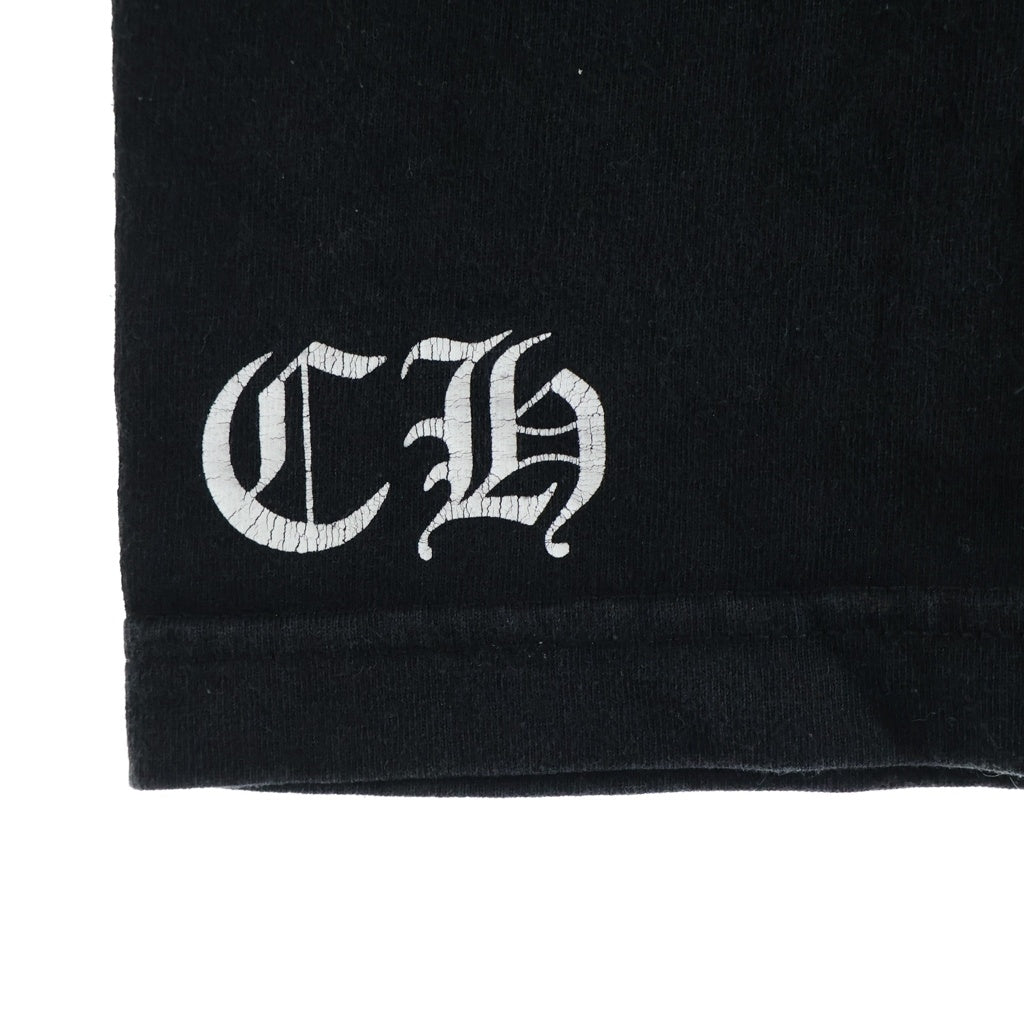 CHROME HEARTS(クロムハーツ) OLD CH PLUS S/S TEE オールド ホノルル バックCHプラスプリント半袖Tシャツ ブラック