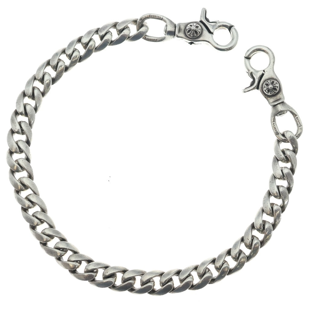 CHROME HEARTS(クロムハーツ) CLASSIC LONG-T/2クリップロングクラシック ウォレットチェーン シルバー BCA066