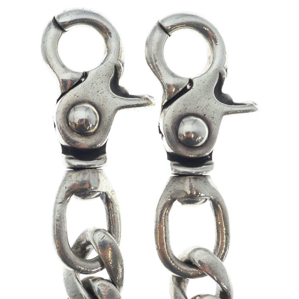 CHROME HEARTS(クロムハーツ) CLASSIC LONG-T/2クリップロングクラシック ウォレットチェーン シルバー BCA066