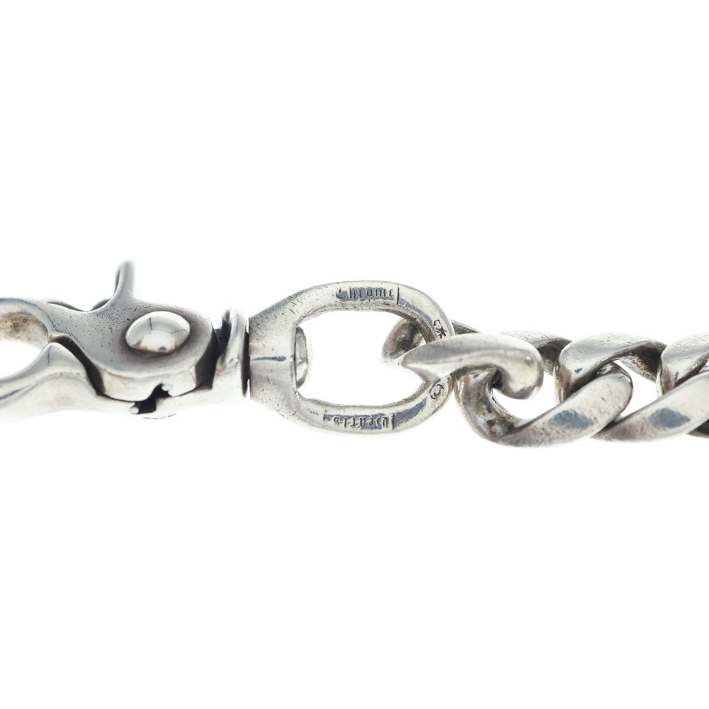 CHROME HEARTS(クロムハーツ) CLASSIC LONG-T/2クリップロングクラシック ウォレットチェーン シルバー BCA066
