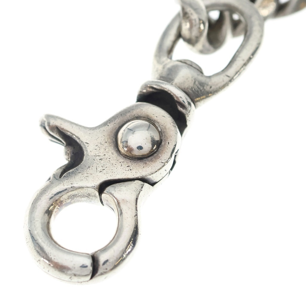 CHROME HEARTS(クロムハーツ) CLASSIC LONG-T/2クリップロングクラシック ウォレットチェーン シルバー BCA066