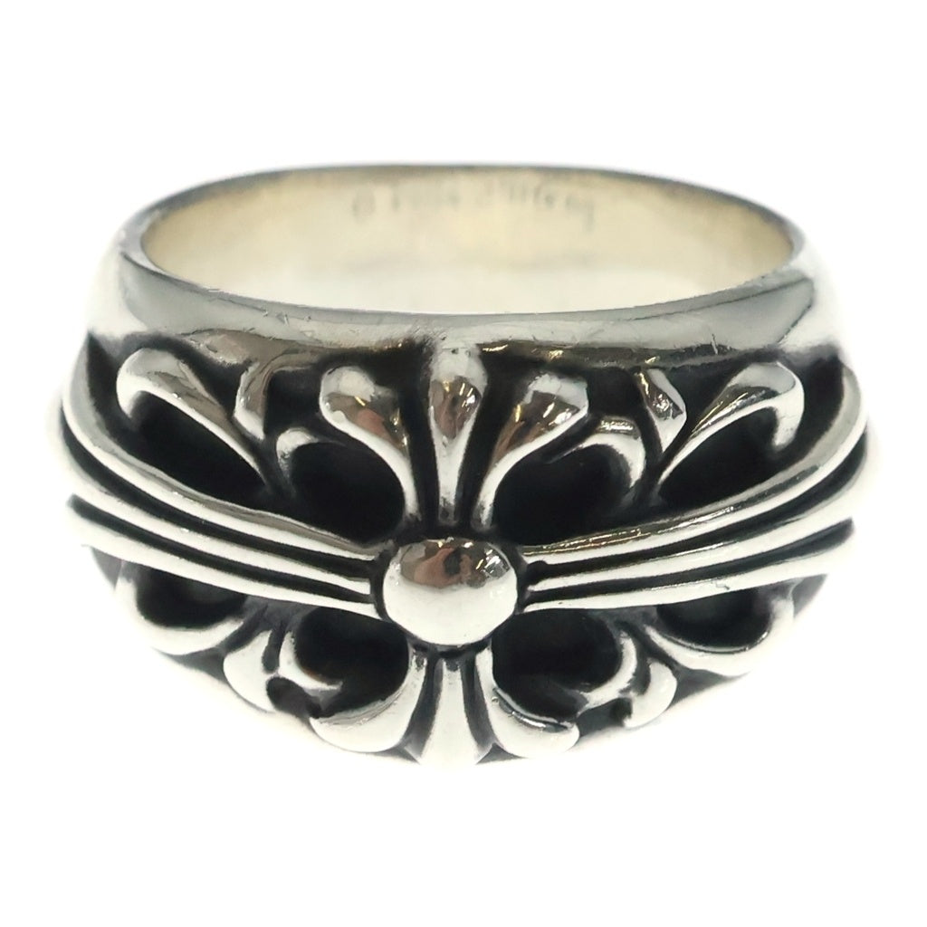 CHROME HEARTS(クロムハーツ) FLRL CRS フローラルクロス リング シルバー BCA346