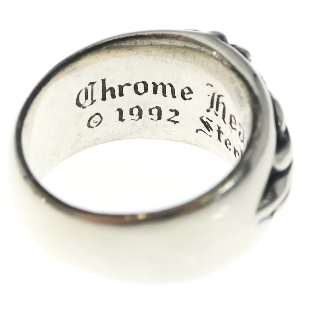CHROME HEARTS(クロムハーツ) FLRL CRS フローラルクロス リング シルバー BCA346