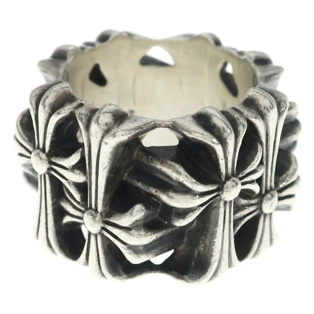 CHROME HEARTS(クロムハーツ) SQUARE CEMETERY スクエアセメタリークロス リング シルバー BCA352