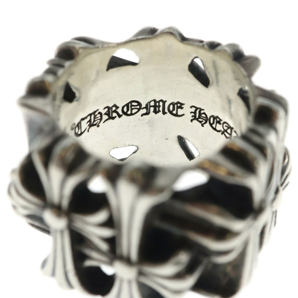 CHROME HEARTS(クロムハーツ) SQUARE CEMETERY スクエアセメタリークロス リング シルバー BCA352
