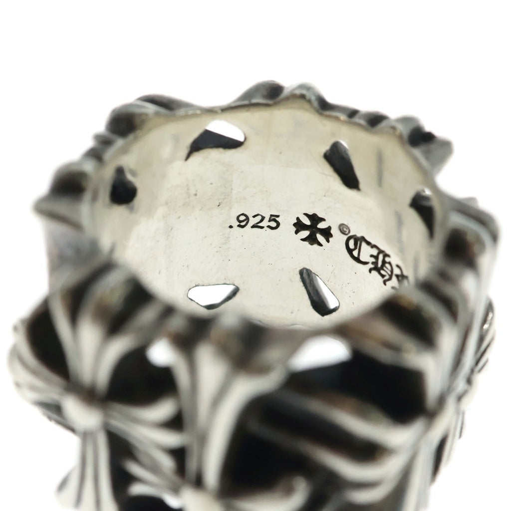 CHROME HEARTS(クロムハーツ) SQUARE CEMETERY スクエアセメタリークロス リング シルバー BCA352