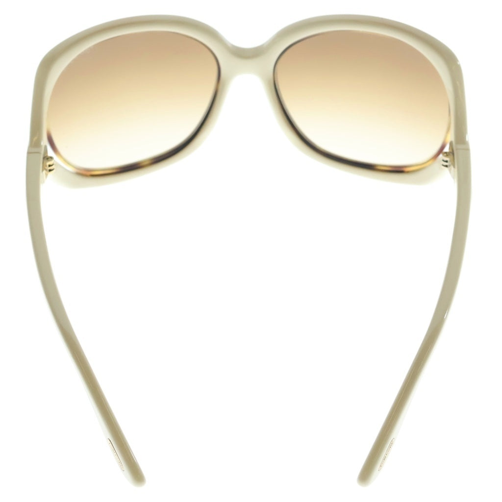 TOM FORD(トムフォード) Jaquelin オーバルサングラス TF100-342 ホワイト/ブラウン レディース