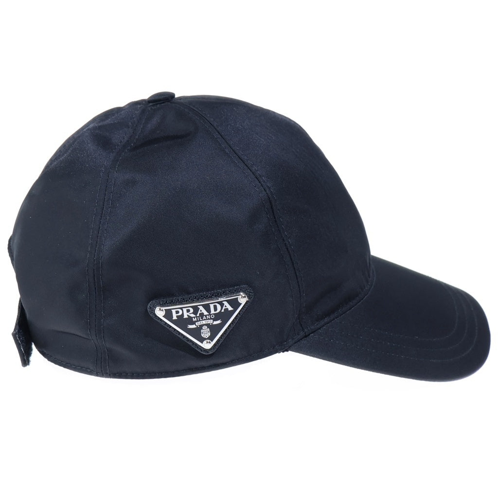 PRADA(プラダ) RE-NYLON リナイロン ベースボール ロゴプレートキャップ 2HC274 2DMI レディース