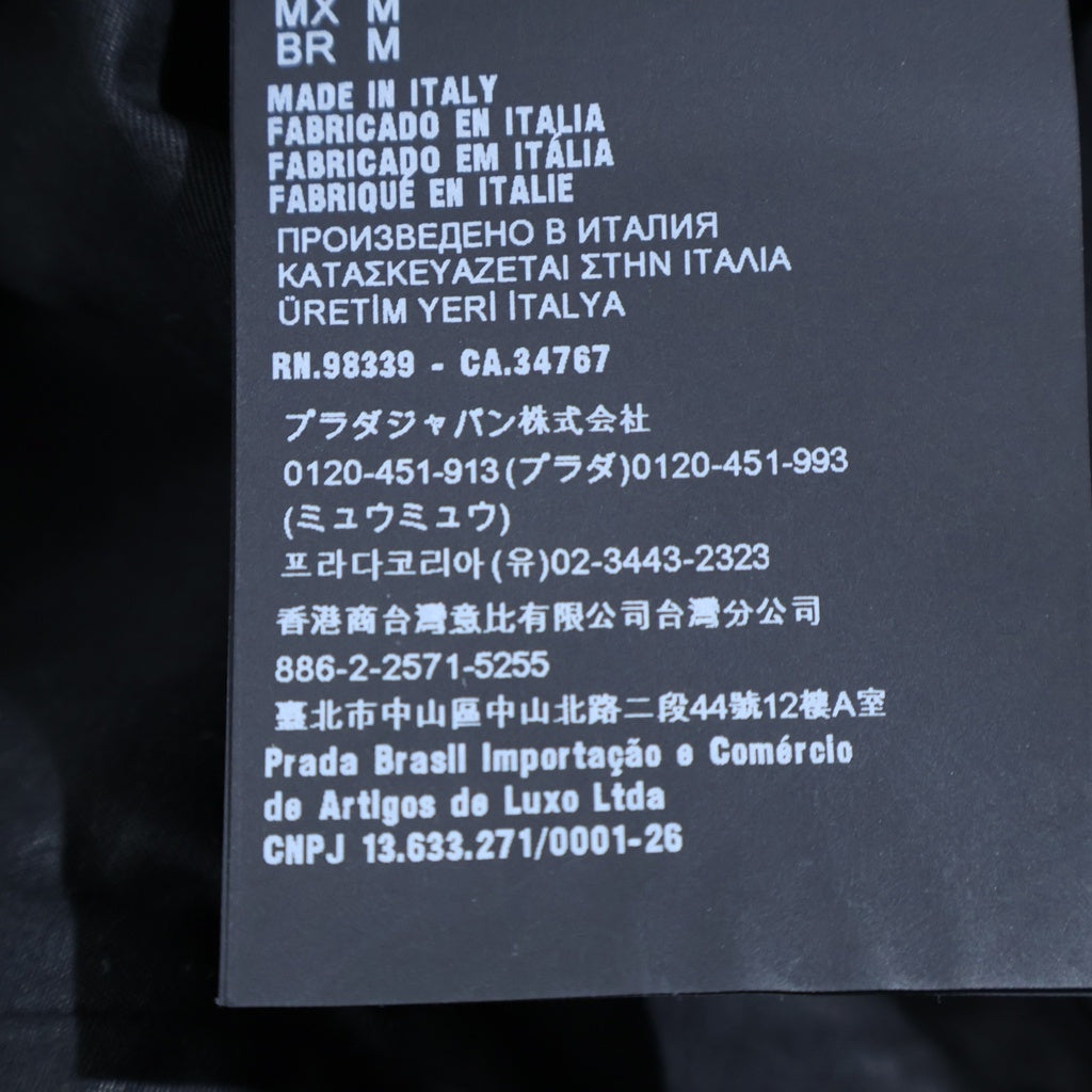 PRADA(プラダ) RE-NYLON リナイロン ベースボール ロゴプレートキャップ 2HC274 2DMI レディース