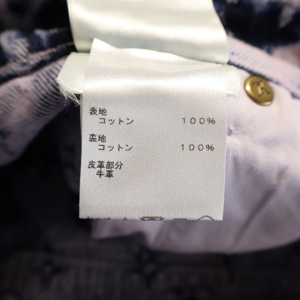 LOUIS VUITTON(ルイヴィトン) 23SS ワイドカーペンタートラウザーウィズフリンジ デニム RM231 UZD HOD80W