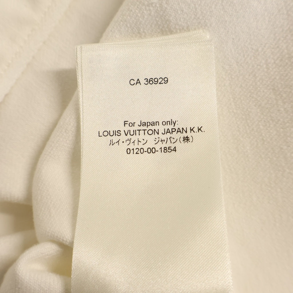 LOUIS VUITTON(ルイヴィトン) エンボスモノグラムベースボールシャツ HMS45WE53 ホワイト