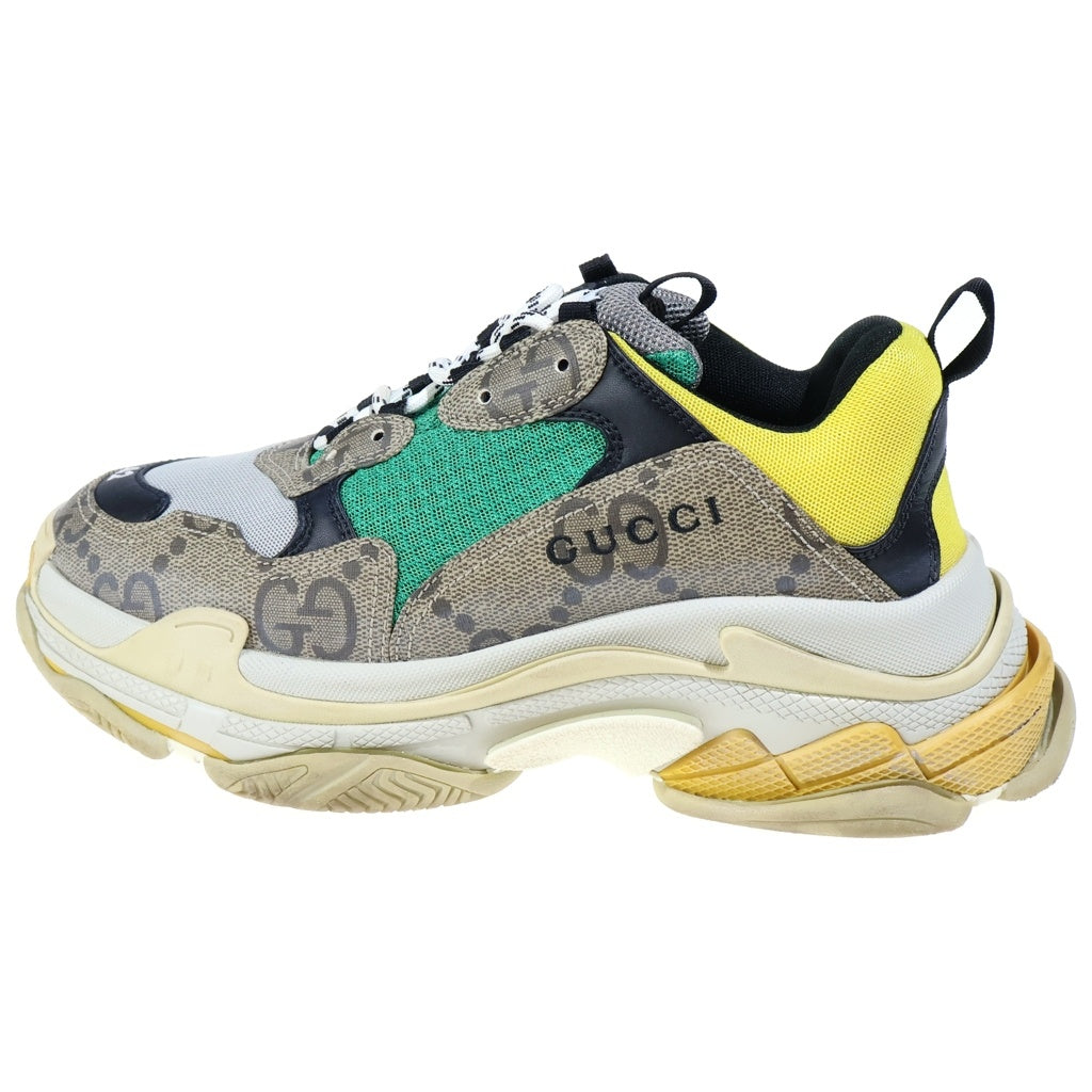 GUCCI(グッチ) ×BALENCIAGA ザ・ハッカープロジェクト トリプルS スニーカー ベージュ 681067