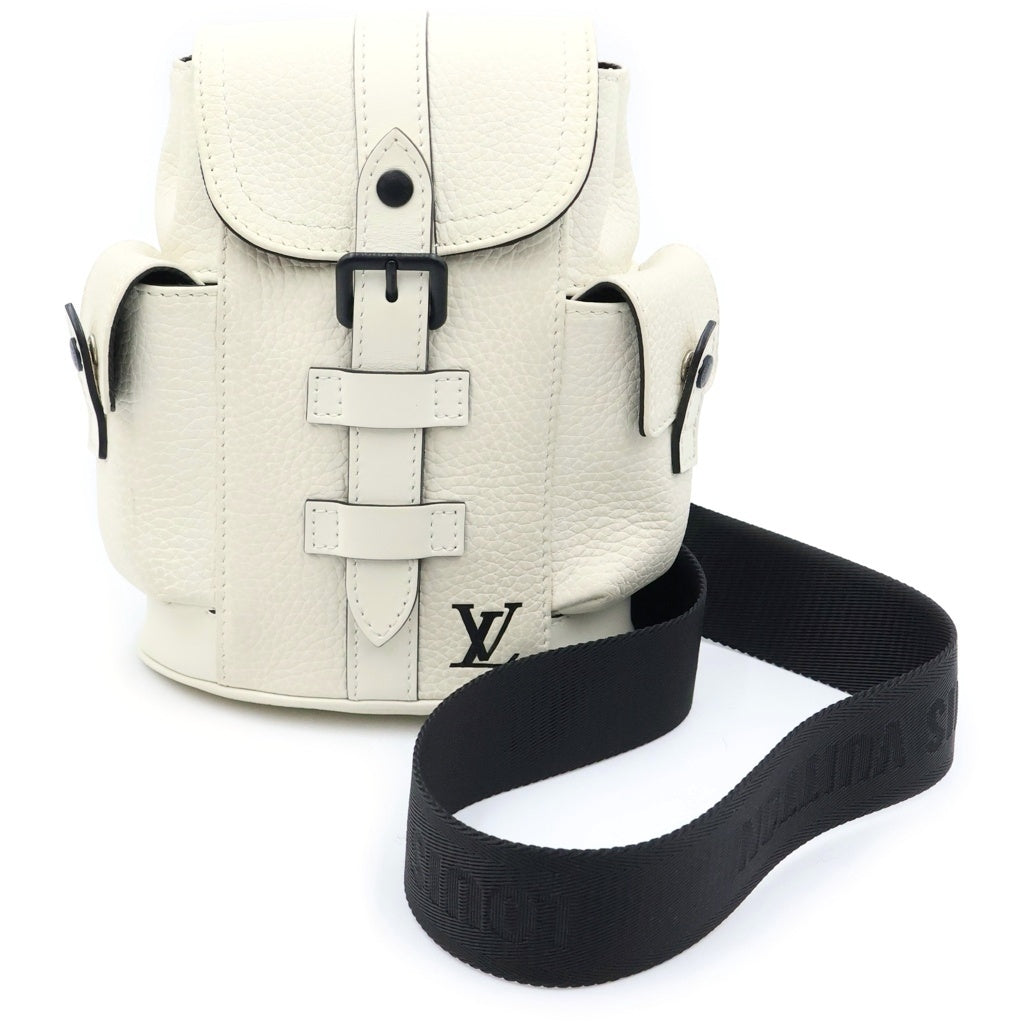 LOUIS VUITTON(ルイヴィトン) クリストファーXS ボディバッグ M58493 ホワイト レディース