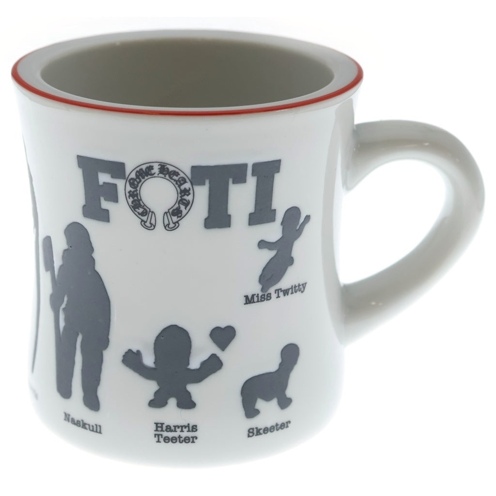 CHROME HEARTS(クロムハーツ) FOTI 2026 MUG CUP フォティプリントマグカップ ホワイト ■