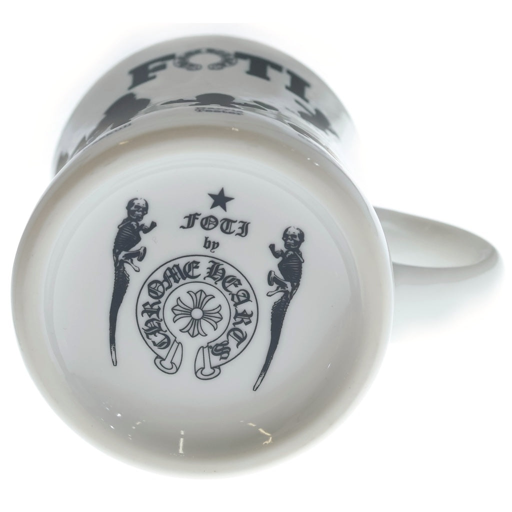 CHROME HEARTS(クロムハーツ) FOTI 2026 MUG CUP フォティプリントマグカップ ホワイト ■