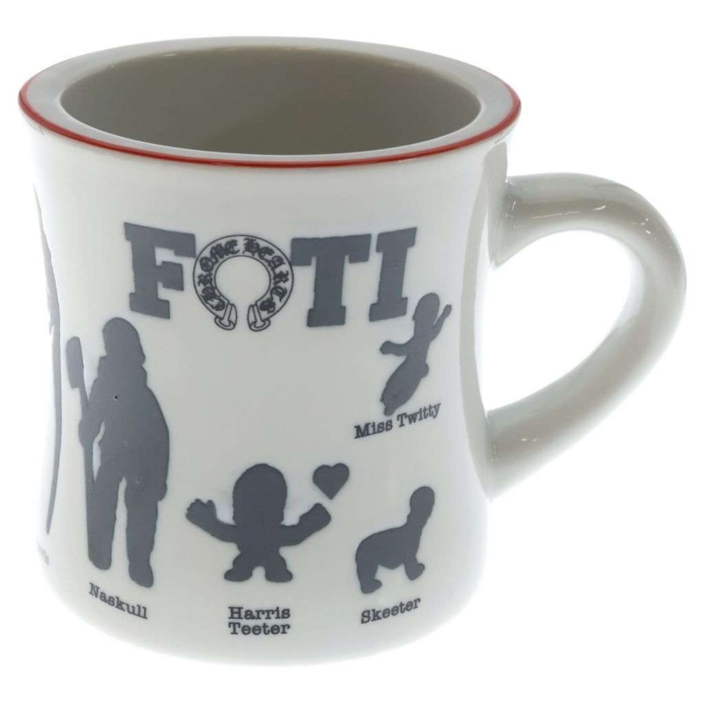 CHROME HEARTS(クロムハーツ) FOTI 2026 MUG CUP フォティプリントマグカップ ホワイト ■
