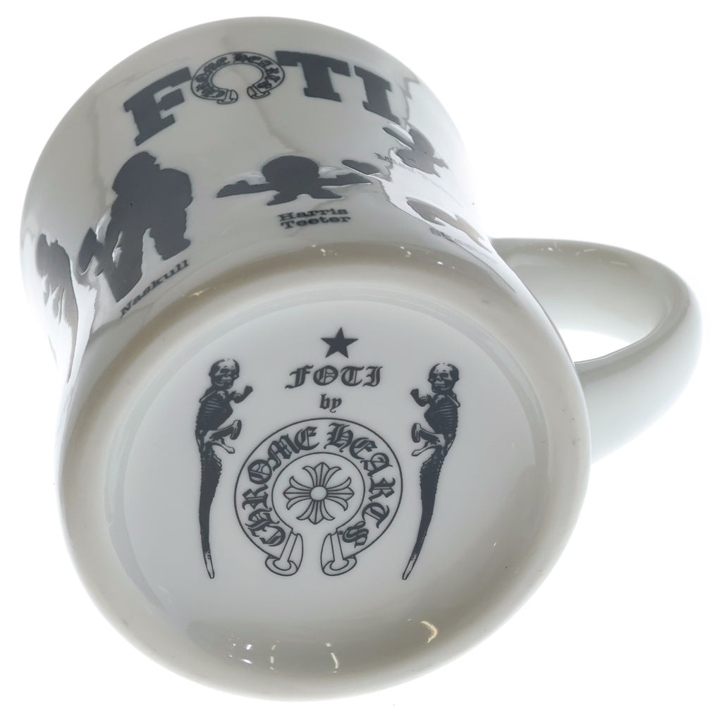 CHROME HEARTS(クロムハーツ) FOTI 2026 MUG CUP フォティプリントマグカップ ホワイト ■