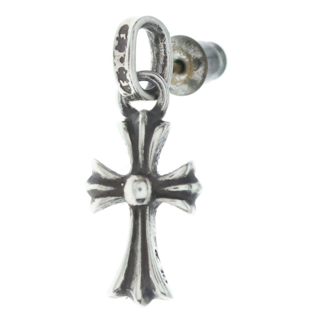 CHROME HEARTS(クロムハーツ) BBY F PPRCHN ベイビーファットクロス ドロップピアス シルバー BCA090